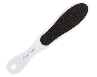 SpaRitual Double Sided Eco Foot File - 80/150 Grit Pads - Exfoliates And Smoothes - 1 Pc Foot File