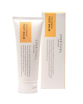 SpaRitual Foot Balm - Rejuvenates Tired Feet And Soothes Sore Muscles - Citrus Cardamom - 3.4 Fl Oz