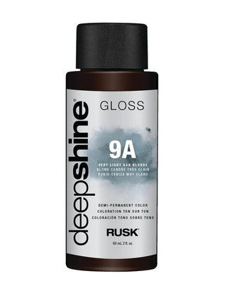 RUSK Deepshine Gloss Demi-Permanent Color - Very Light Ash Blonde 9A - 2 Oz