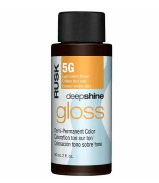 RUSK Deepshine Gloss Demi-Permanent Color - Light Golden Brown 5G - 2 Oz