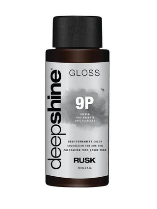 RUSK Deepshine Gloss Demi-Permanent Color - 9P Silver - 2 Oz