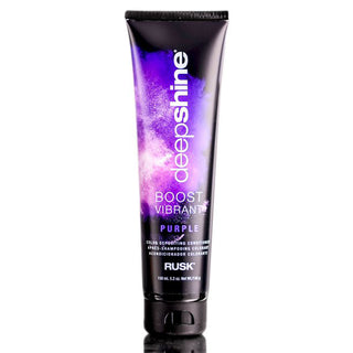 RUSK Deepshine Boost Vibrant Color Depositing Conditioner - Purple - 5.2 Oz