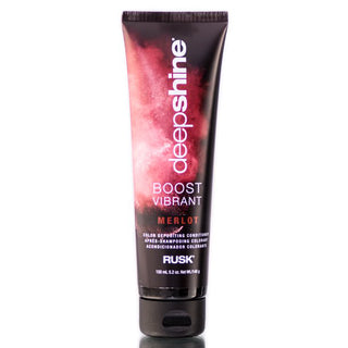 RUSK Deepshine Boost Vibrant Color Depositing Conditioner - Merlot - 5.2 Oz