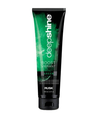 RUSK Deepshine Boost Vibrant Color Depositing Conditioner - Green - 5.2 Oz