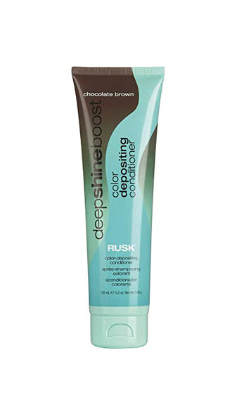 RUSK Deepshine Boost Color Depositing Conditioner - Chocolate Brown - 5.2 Oz