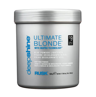 RUSK Deepshine Ultimate Blonde Blue Powder Lightener  - 17.64 Oz