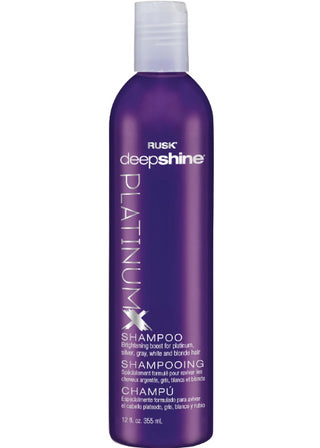 RUSK Deepshine Platinumx Shampoo - 12 Oz