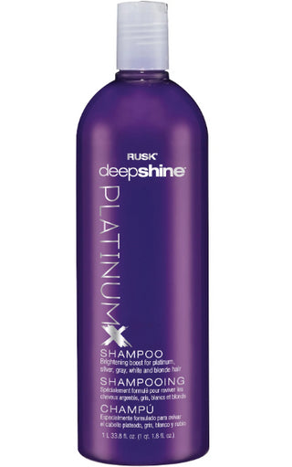 RUSK Deepshine Platinumx Shampoo - 33.8 Oz
