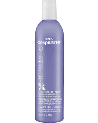 RUSK Deepshine Platinumx Conditioner - 12 Oz