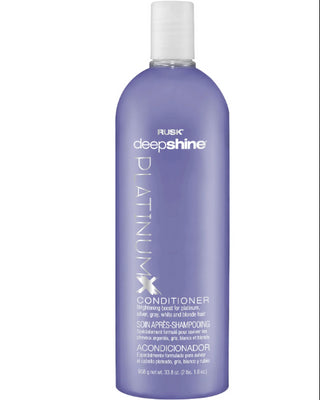 RUSK Deepshine Platinumx Conditioner - 33.8 Oz