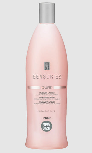 RUSK Sensories Pure Color-Protecting Conditioner - Mandarin + Jasmine - 35 Oz