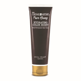 Creme Of Nature Pure Honey Semi-Permanent Hair Color - Hydrates Hair - Dark Chocolate Brown - 3 Oz