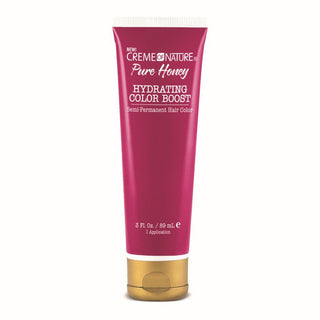 Creme Of Nature Pure Honey Semi-Permanent Hair Color - Hydrates Hair - Magenta - 3 Oz