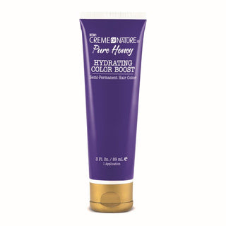 Creme Of Nature Pure Honey Semi-Permanent Hair Color - Hydrates Hair - Royal Purple - 3 Oz