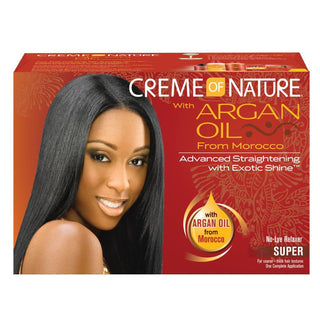 Creme Of Nature Advanced Straightening Relaxer - Promotes Healthy, Radiant Hair - Super