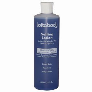 Lottabody Texturizing Setting Hair Lotion - Add Brilliant Shine - Great Body - 15 Oz