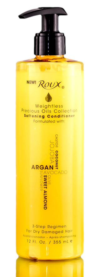 Roux Weightless Precious Oils Softening Conditioner - 12 Oz