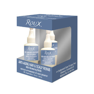 Roux Anti-Aging Hair And Scalp Rehab Treatment - 3 Pc