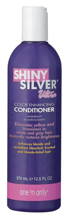 One 'N Only Shiny Silver Ultra Color Enhancing Conditioner - 12 Oz