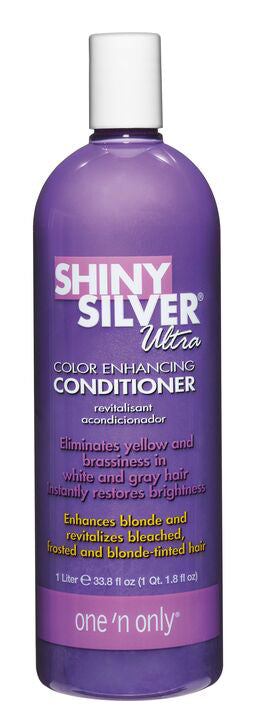 One 'N Only Shiny Silver Ultra Color Enhancing Conditioner - 33.8 Oz