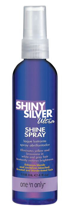 One 'N Only Shiny Silver Ultra Shine Spray - 4 Oz