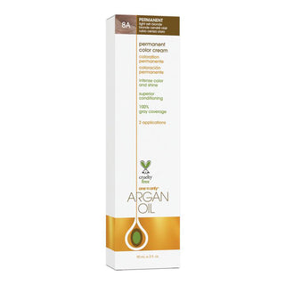 One 'N Only Argan Oil Permanent Color Cream - 8A Light Ash Blonde - 3 Oz