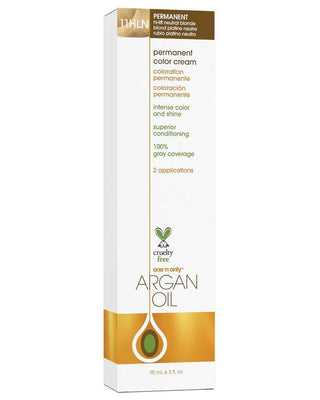 One 'N Only Argan Oil Permanent Color Cream - 11HLN Hi-Lift Neutral Blonde - 3 Oz