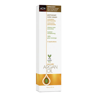 One 'N Only Argan Oil Permanent Color Cream - 6CN Dark Cinnamon Blonde - 3 Oz