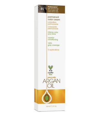 One 'N Only Argan Oil Permanent Color Cream - 8S Light Sand Blonde - 3 Oz