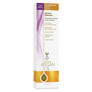 One 'N Only Argan Oil Perfect Intensity Semi-Permanent Color Cream - Pure Purple - 3 Oz