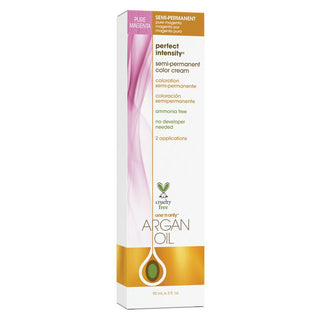 One 'N Only Argan Oil Perfect Intensity Semi-Permanent Color Cream - Pure Magenta - 3 Oz