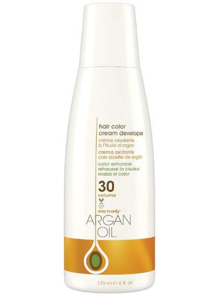 One 'N Only Argan Oil Hair Color Cream Developer - 30 Volume - 6 Oz