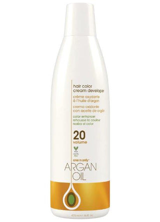 One 'N Only Argan Oil Hair Color Cream Developer - 20 Volume - 16 Oz