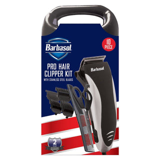 Barbasol Pro Hair Clipper Kit - 10 Pc