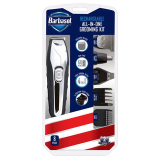 Barbasol Barbasol All-in-1 Grooming Kit - 7 Pc