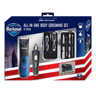 Barbasol Essential Grooming Set - 11 Pc