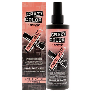 Crazy Color Pastel Spray - Peachy Coral - 8.45 Oz